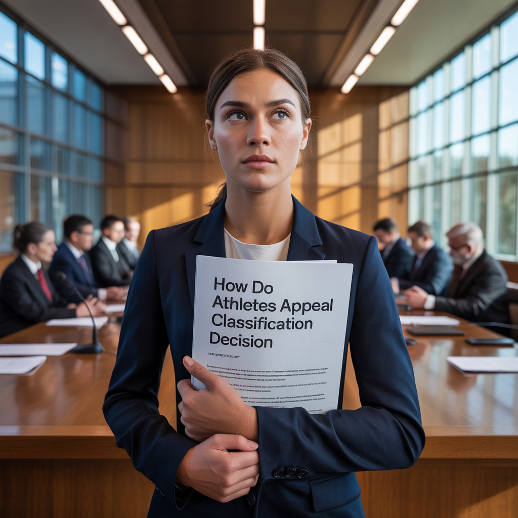 How Do Athletes Appeal Classification Decision